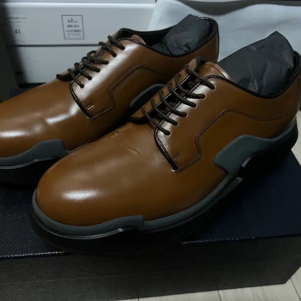 [BUNJANG] Prada 15FW Runway Chunky Sole Derby Shoes / 프라다 15FW 런웨이 청키솔 더비 슈즈(265)