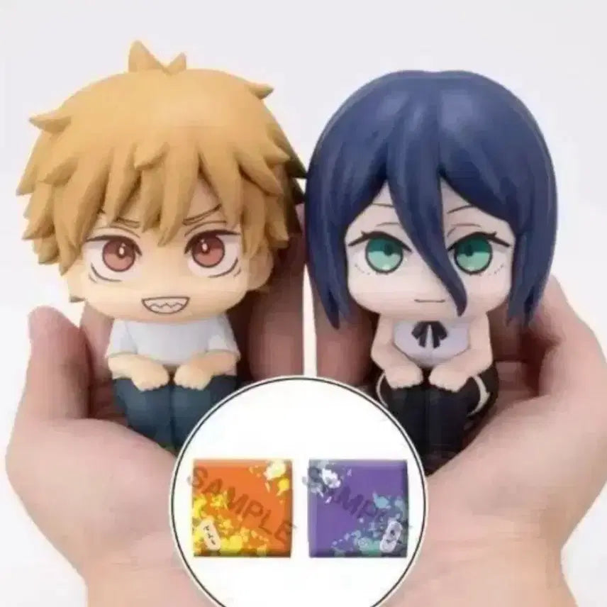 [BUNJANG] Chainsaw Man Denji & Reze Lookup Set (POB, Sealed) / 특전o/미개봉) 체인소맨 덴지 레제 룩업 세트