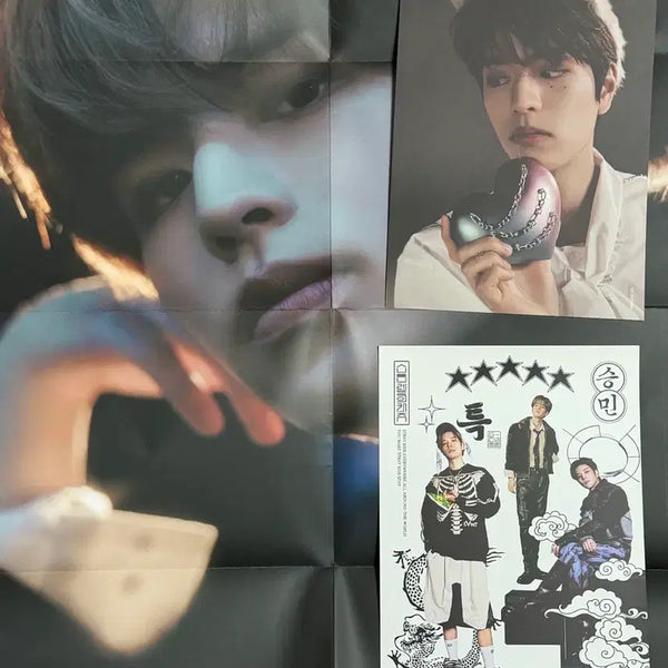 [BUNJANG] Stray Kids Seungmin Paper Goods Bundle Set / 스트레이키즈 승민 지류 굿즈 일괄