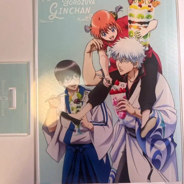 [BUNJANG] Gintama Yorozuya Acrylic Standee - Gintoki, Kagura, Shinpachi / 은혼 요로즈야 해결사 아크릴 스탠드 - 긴토키, 카구라, 신파치