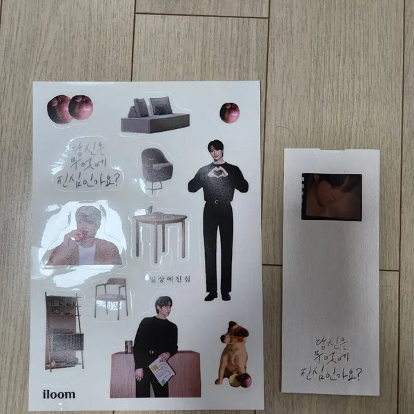 [BUNJANG] Byeon Woo Seok Illum Sticker, Film Photocard / 변우석 일룸 스티커, 필름 포카