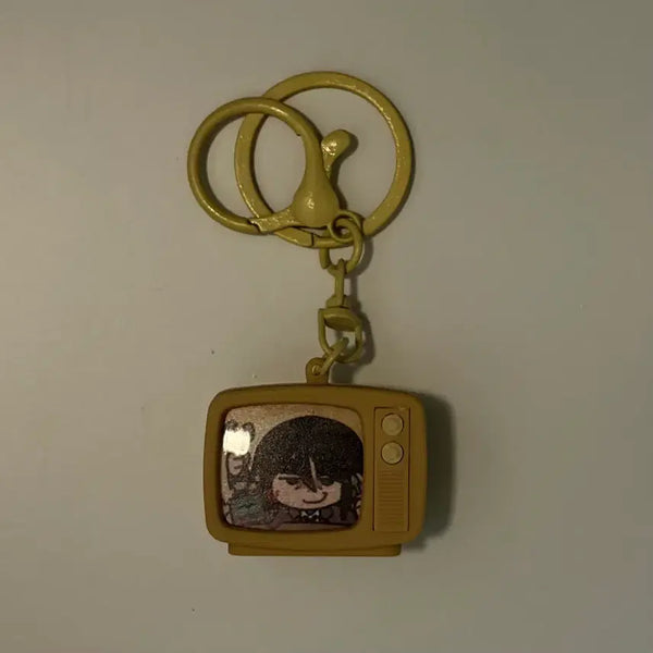 [BUNJANG] Pixelie Mystery Investigation Team Kakbyeol Retro Keyring / 픽셀리 미스터리 수사반 미수반 각별 레트로 키링