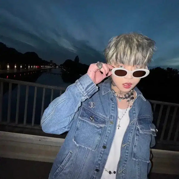 [BUNJANG] Ader Error 20SS Rivet Denim Jacket / 아더에러 20ss 리벳 청자켓 A1사이즈 (애쉬아일랜드 착용)