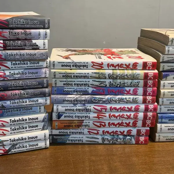 [BUNJANG] Vagabond Manga Complete Set (Volumes 1-34) / (택포)배가본드 만화책(1-34)누락본 있음