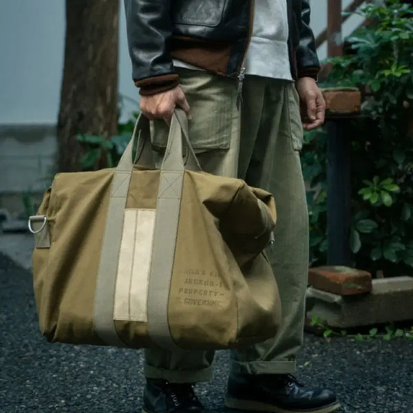 [BUNJANG] Real McCoy Aviator Kit Bag / 리얼맥코이 에비에이터 키트백