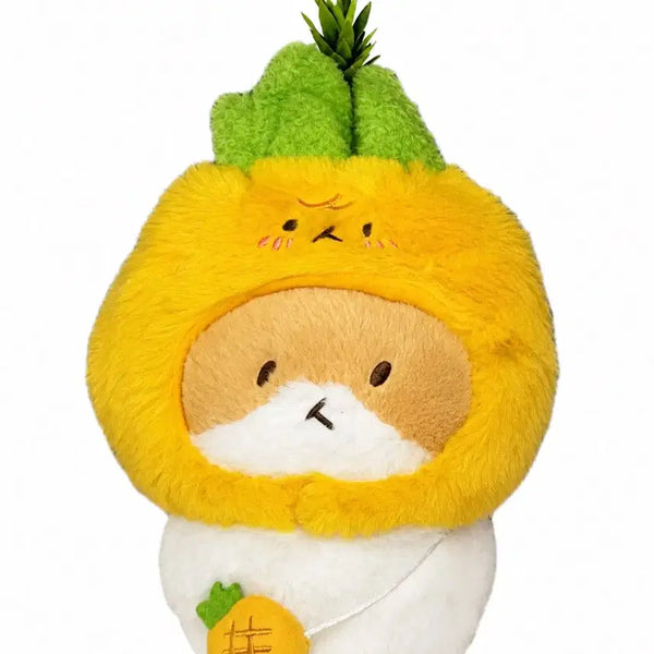 [BUNJANG] Baekhyun Plush Doll + Pineapple Outfit Bundle Set / 백현터래기인형  + 파인애플옷 일괄양도