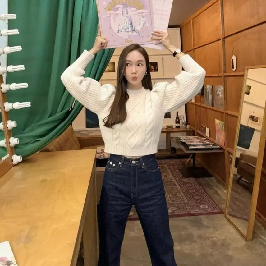 [BUNJANG] Blanc & Eclare Jessica Knit Sweater (S) / 제시카 블랑앤에클레어 니트