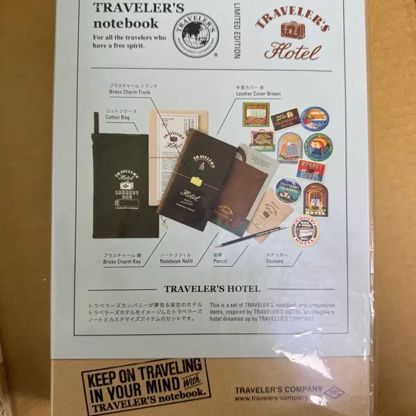 [BUNJANG] Traveler's Notebook Original Hotel Edition / (새상품) 트래블러스 노트 오리지널 호텔 에디션