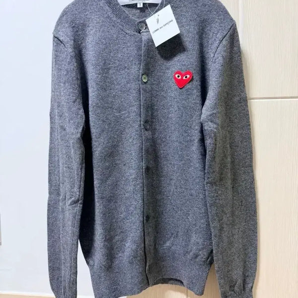 [BUNJANG] Comme des Garçons 100% Wool Cardigan / 꼼데가르송 가디건 울100 스몰(55-66) 새상품
