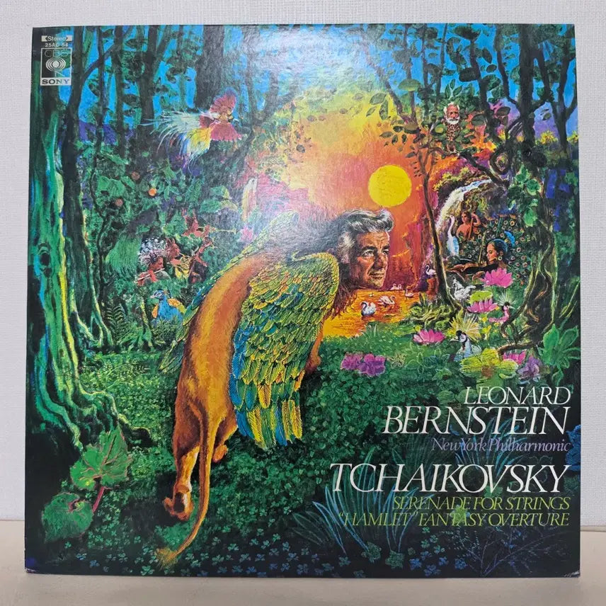 [BUNJANG] Leonard Bernstein & New York Philharmonic - Tchaikovsky: Serenade for Strings & Hamlet Fantasy Overture LP / 번스타인-차이콥스키: 현을 위한 세레나데 & "햄릿" 환상 서곡LP