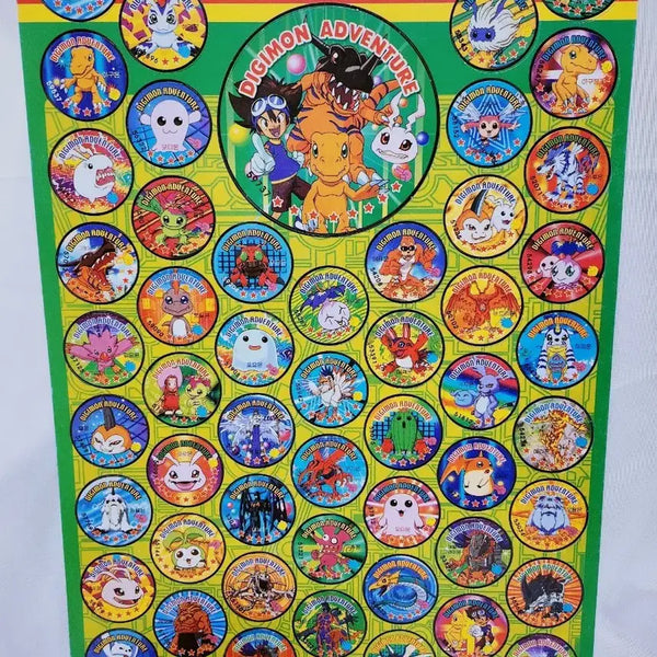 [BUNJANG] Digimon Adventure Ddakji / [고전문구] 디지몬 어드벤처 딱지