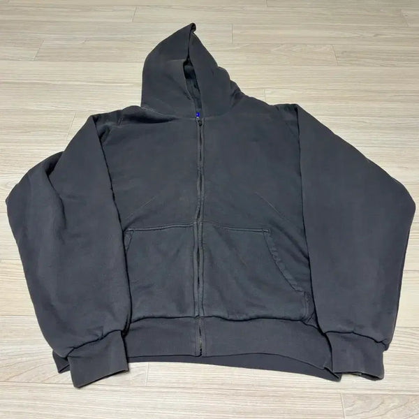 [BUNJANG] YZY Zip-Up Hoodie Dark Grey / 이지 YZY 집업 후드 다크 그레이