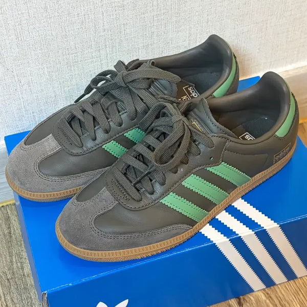 [BUNJANG] Adidas Samba OG Olive Sneakers (230) / [아디다스] 삼바 OG 올리브 230