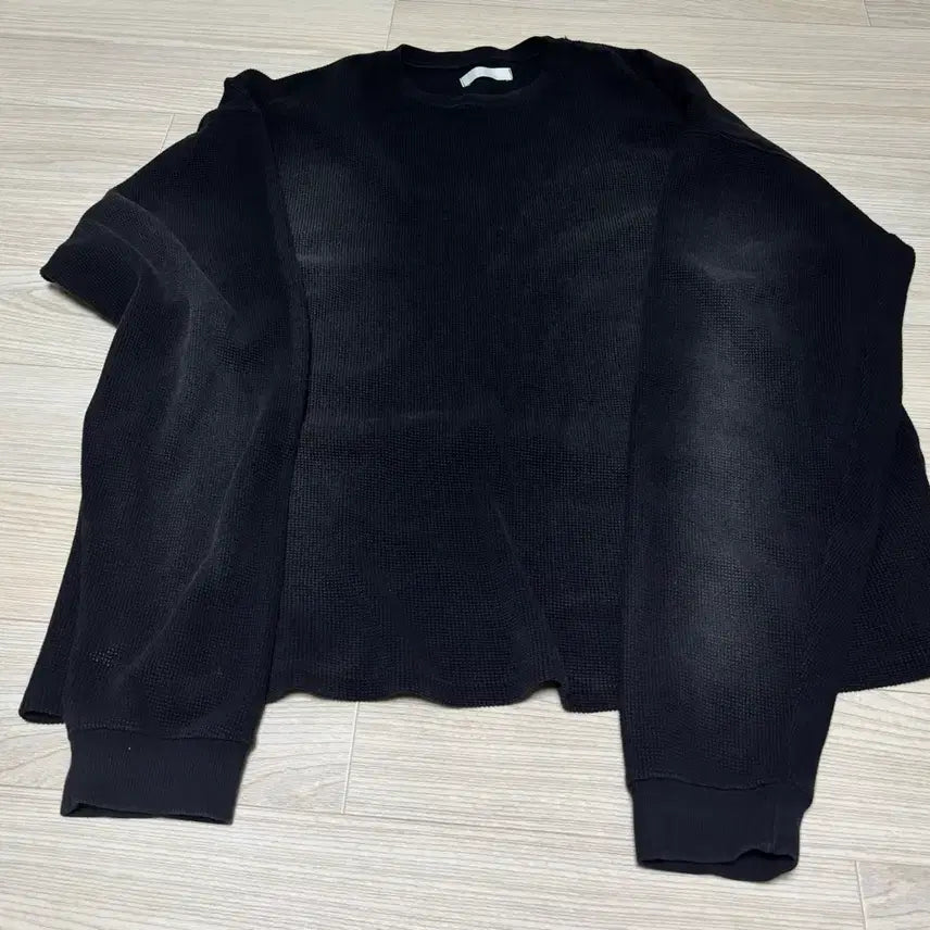 [BUNJANG] Undermycar Anti Fxxking Logo Brush Washed Thermal / 언더마이카 무.77 안티 Fxxking 로고 플레이 브러쉬 워시드 써멀