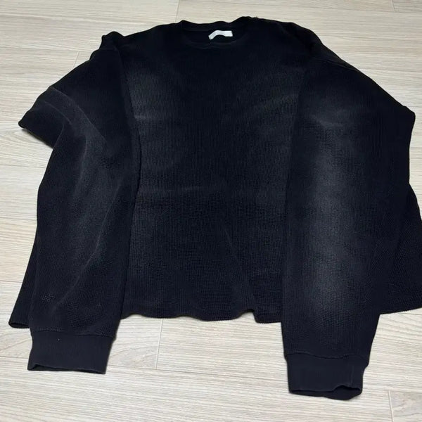 [BUNJANG] Undermycar Anti Fxxking Logo Brush Washed Thermal / 언더마이카 무.77 안티 Fxxking 로고 플레이 브러쉬 워시드 써멀