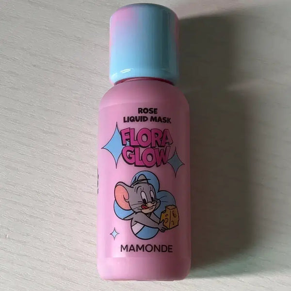 [BUNJANG] Mamonde Flora Glow Rose Liquid Mask Tom and Jerry Edition / 마몽드 플로라 글로우 로즈 리퀴드 마스크 톰과제리