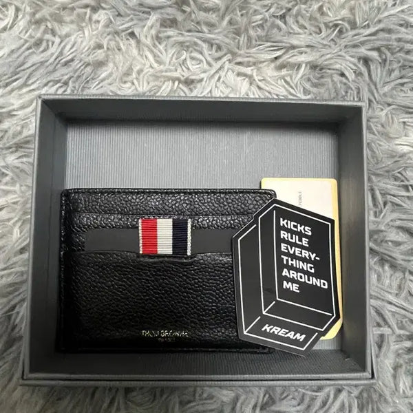 [BUNJANG] Thom Browne Tricolor Stripe Card Holder / 톰브라운 삼선탭 카드지갑