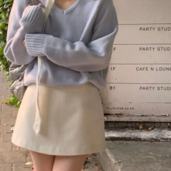 [BUNJANG] Modo Market Modo Skirt Pants Ivory / 모도마켓 모도 스커트팬츠 m 아이보리