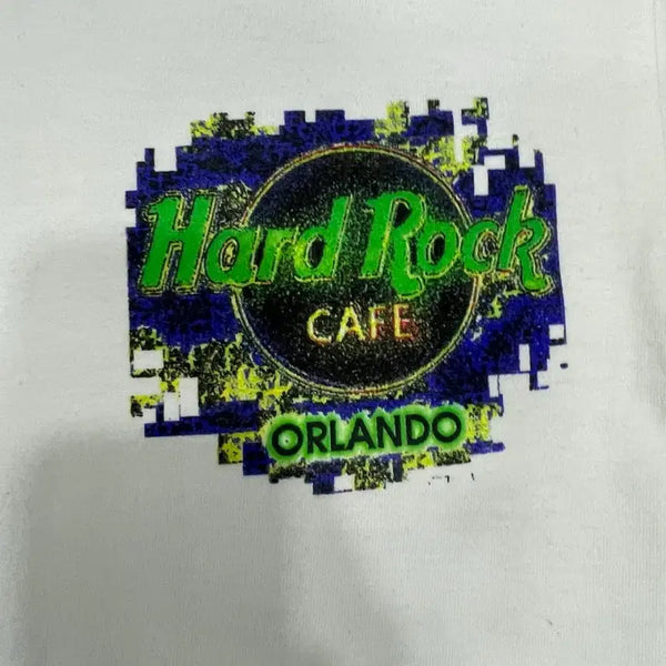 [BUNJANG] Hard Rock Cafe Orlando T-Shirt White Medium / Made in usa 하드락카페 올랜도 반팔 티셔츠 M