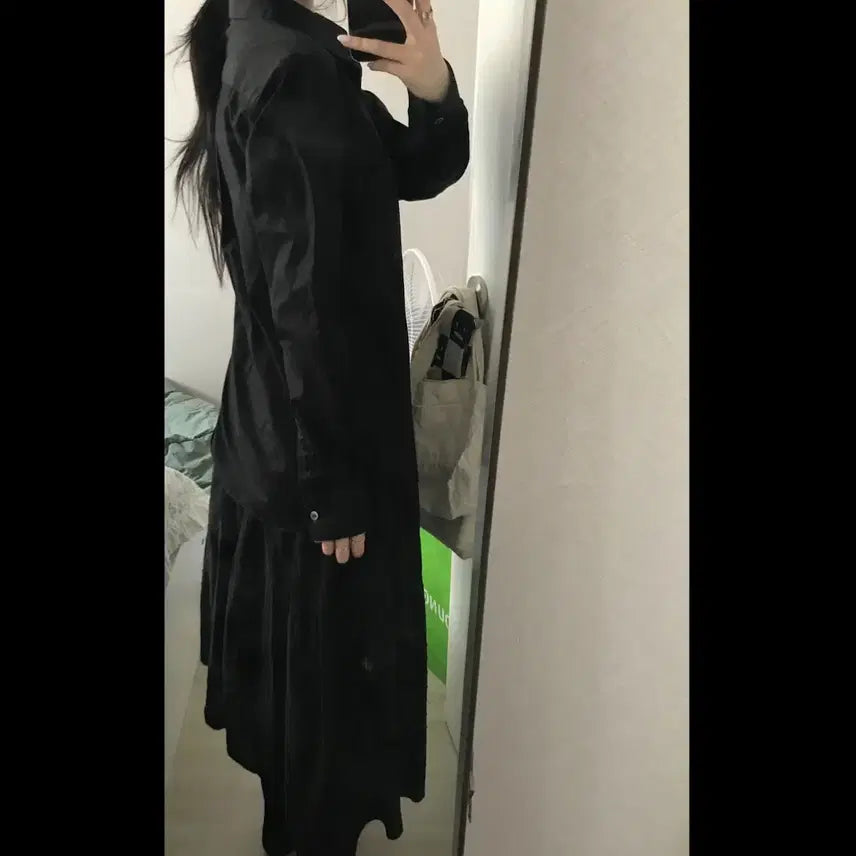 [BUNJANG] Comme des Garçons Black Shirt Size S / 꼼데가르송 블랙 셔츠 S