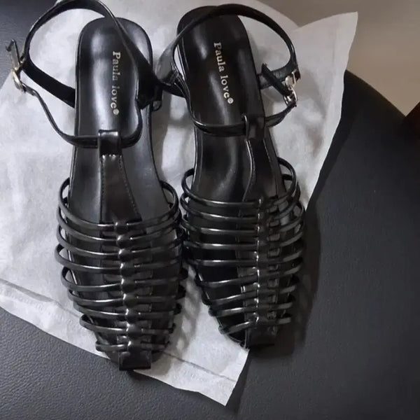 [BUNJANG] Polar Love Black Sandals New / 폴라러브 샌들 검정색 새상품