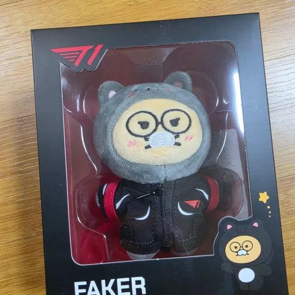 [BUNJANG] T1 Faker Chunsik Doll Keyring Photocard / T1 페이커 춘식이 인형 키링 포카