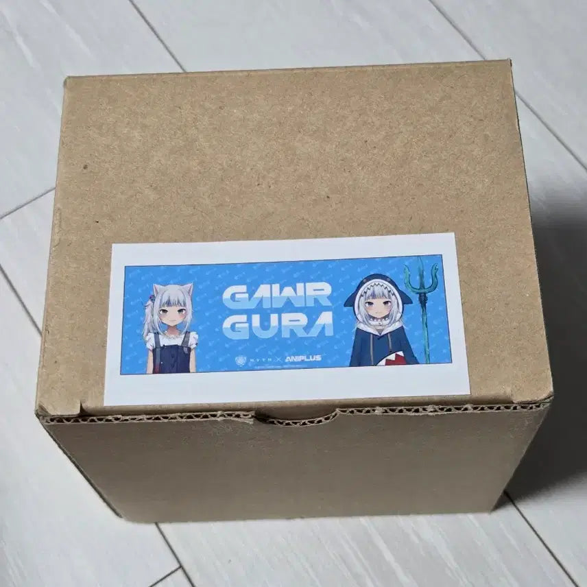 [BUNJANG] Hololive Air Boushi Gura Mug Cup / 홀로라이브 애니플러스 콜라보 가우르 구라 머그컵