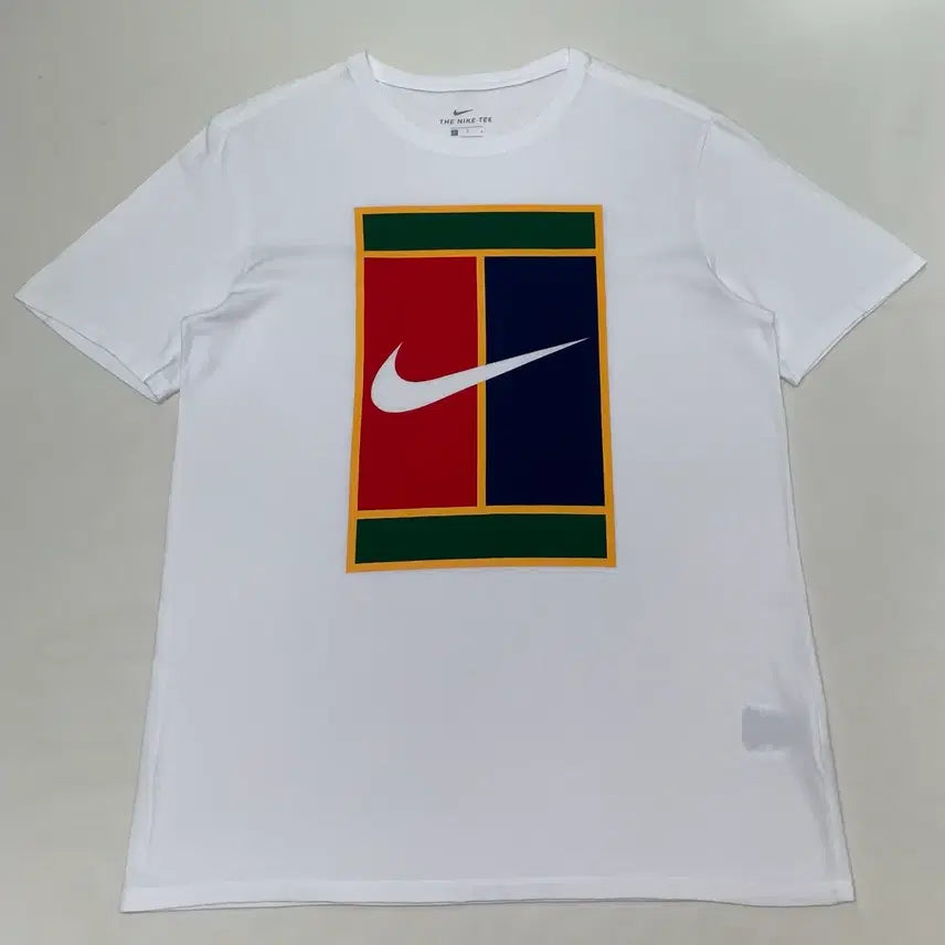 [BUNJANG] Nike Tennis Big Logo T-Shirt (L) / 나이키테니스 빅로고 반팔티셔츠 (L)