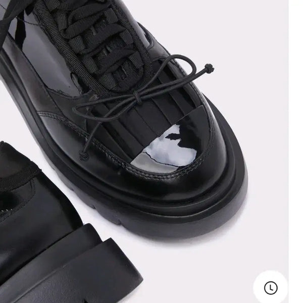 [BUNJANG] SUECOMMA BONNIE Ribbon Strap Loafer (Black) - Women's Size 370/240 / 슈콤마보니 플랫슈즈 240