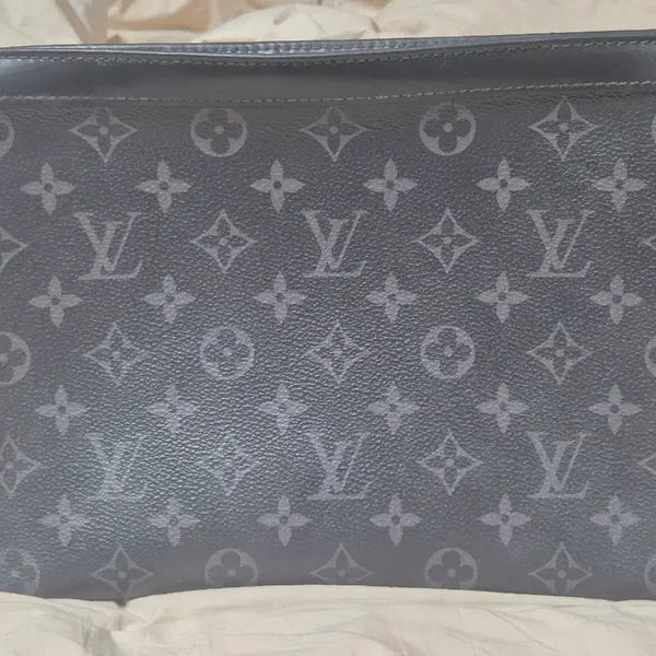 [BUNJANG] Louis Vuitton Pochette Voyage MM Monogram Clutch Bag / 루이비통 포쉐트 보야주 mm 클러치백
