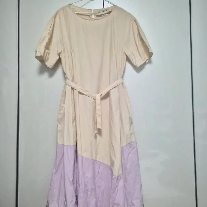 [BUNJANG] Kenneth Lady Colorblock Dress / 케네스레이디 원피스