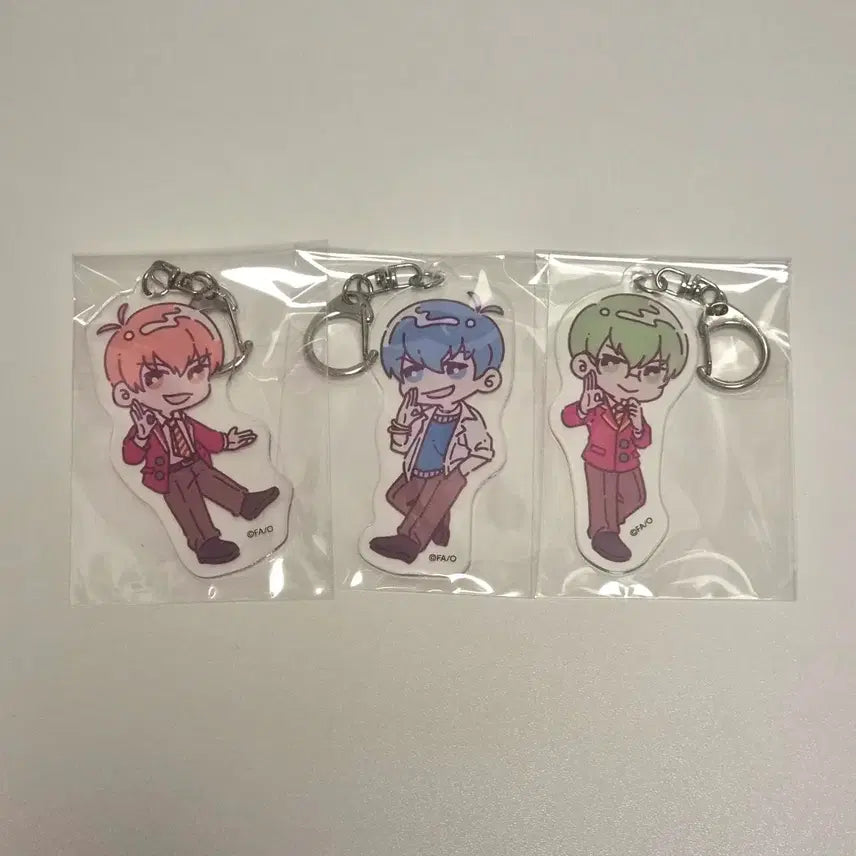 [BUNJANG] Osomatsu-san F6 Acrylic Keychain Bundle Set / (일괄)오소마츠상 오소마츠 카라마츠 쵸로마츠 F6 아크릴 키링
