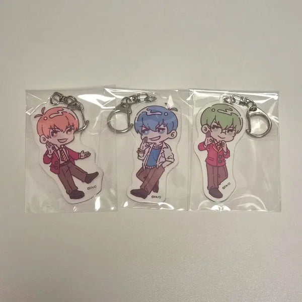 [BUNJANG] Osomatsu-san F6 Acrylic Keychain Bundle Set / (일괄)오소마츠상 오소마츠 카라마츠 쵸로마츠 F6 아크릴 키링