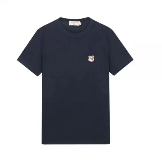 [BUNJANG] Maison Kitsuné Fox Head Short Sleeve T-Shirt Navy XS / 거의새거)메종키츠네 폭스헤드 반팔 티셔츠 xs 네이비
