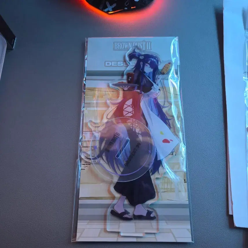 [BUNJANG] Brown Dust 2 Dessert 39 Collaboration Palette Acrylic Stand / 브라운더스트2 아크릴 스탠드 디저트 39 콜라보