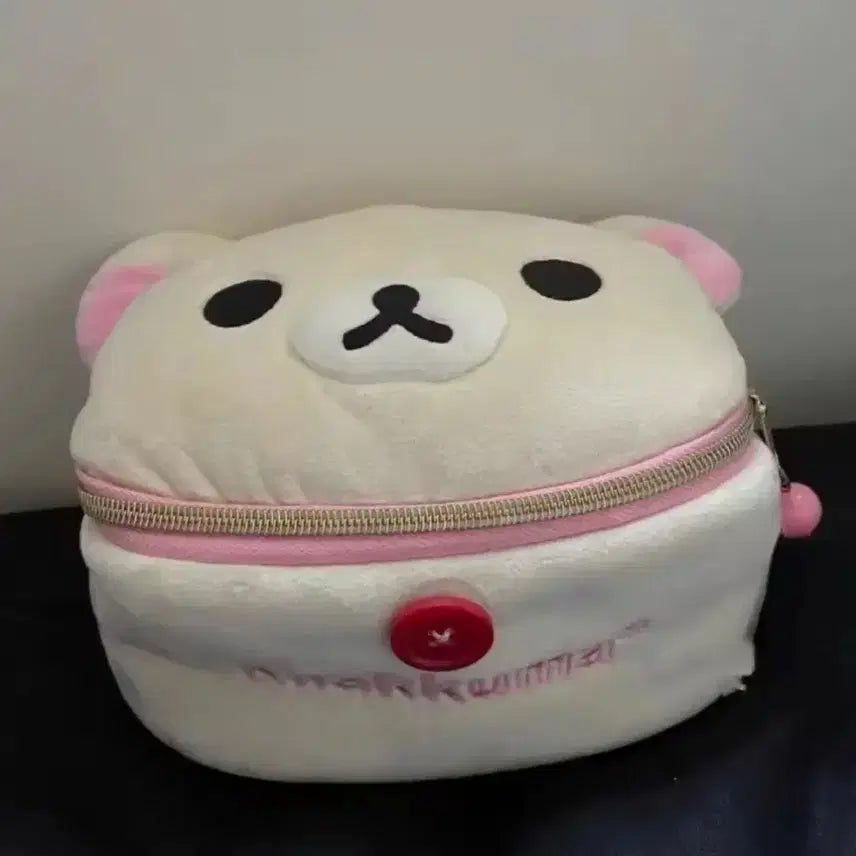 [BUNJANG] Rilakkuma Face Pouch B-Grade / 코리락쿠마얼굴인형파우치B급