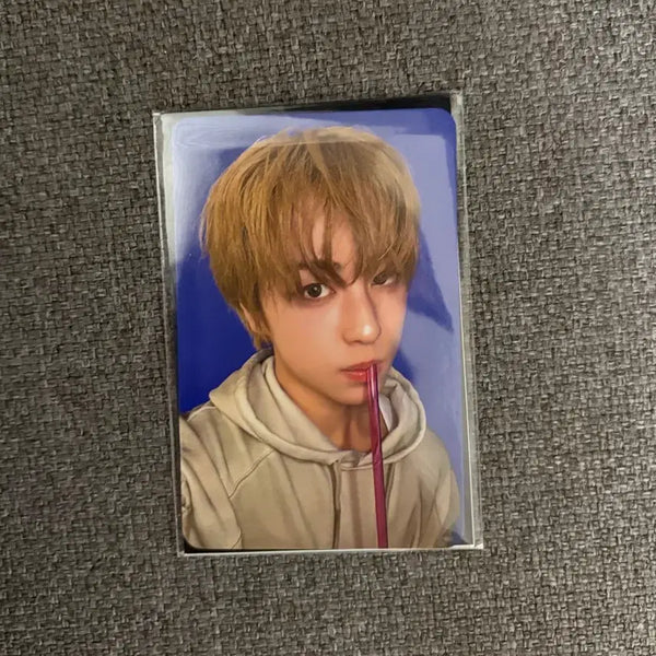 [BUNJANG] ENHYPEN Taki VR Concert Straw Photocard / 타키 빨대 포카 앤팀 vr 브이알 콘서트