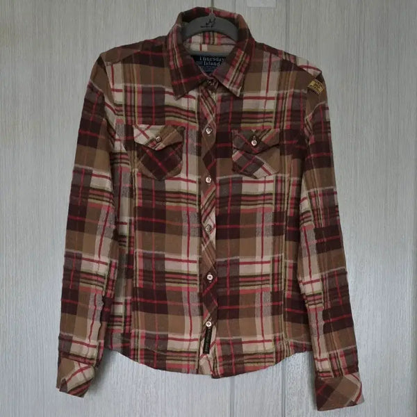 [BUNJANG] Thursday Island Vintage Cotton Blend Shirt / 90/써스데이아일랜드 빈티지 면 혼방 남방/셔츠