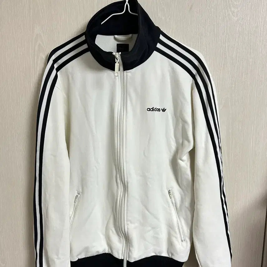 [BUNJANG] Adidas Beckenbauer Track Pants White/Black Size 90 / 아디다스 베켄바우어 흰검 90사이즈 팜