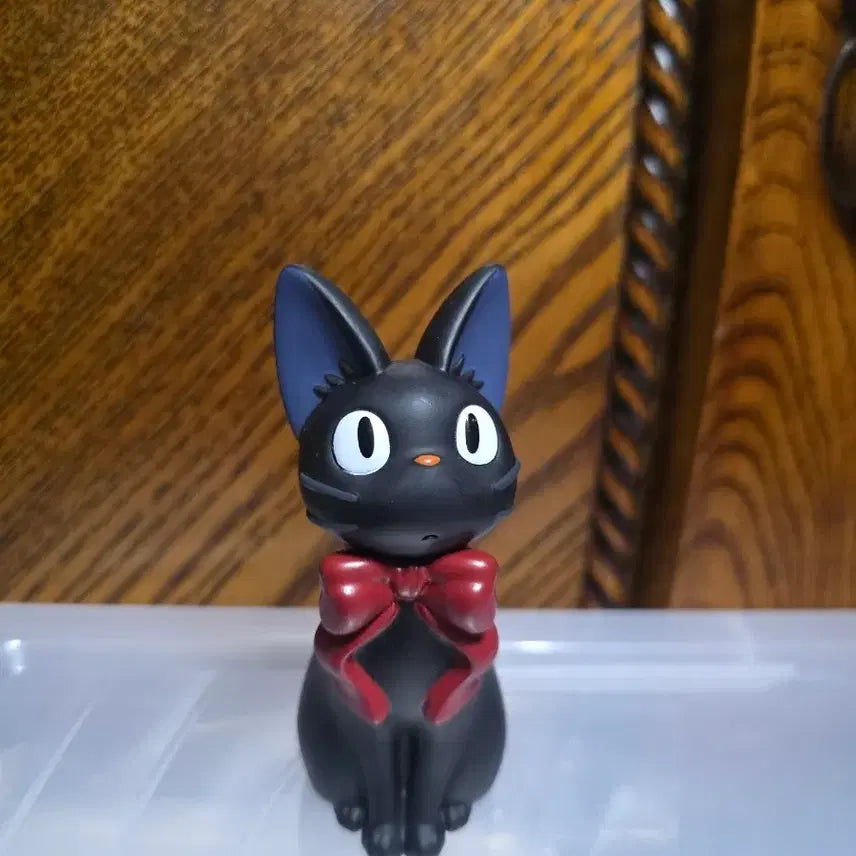 [BUNJANG] Studio Ghibli Kiki's Delivery Service Black Cat Figure with Red Ribbon / 지브리 마녀 배달부 키키 검정 고양이 피규어 붉은 리본