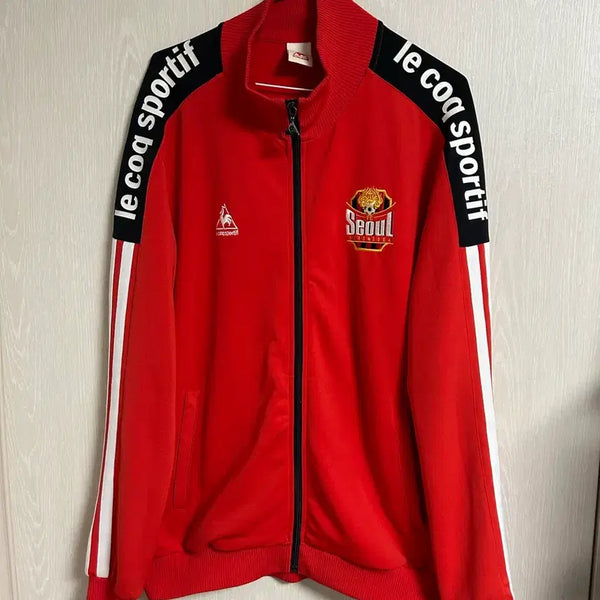 [BUNJANG] Le Coq Sportif FC Seoul Track Top Jersey Size 100 / 르꼬끄 FC서울 져지 100사이즈 팜