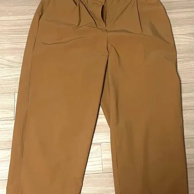 [BUNJANG] Mine Cotton Blend Wide Leg Pants / 마인 바스락팬츠