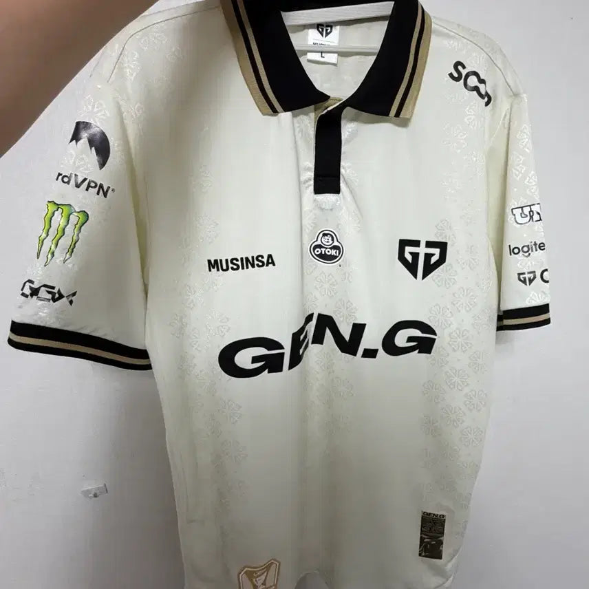 [BUNJANG] Gen.G Esports 2026 Season Uniform with Monster Logo - Chovy Player Marking / 젠지 유니폼 몬스터 로고 추가