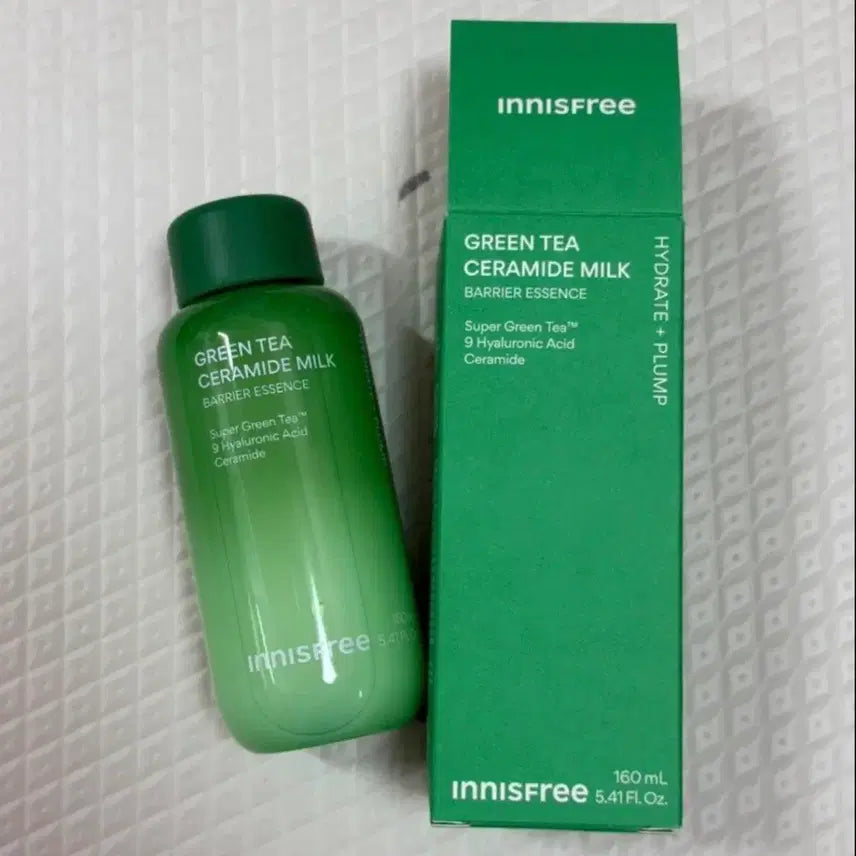 [BUNJANG] Innisfree Green Tea Ceramide Milk Essence 160ml / 이니스프리 그린티 세라마이드 밀크 에센스 160ml 새상품