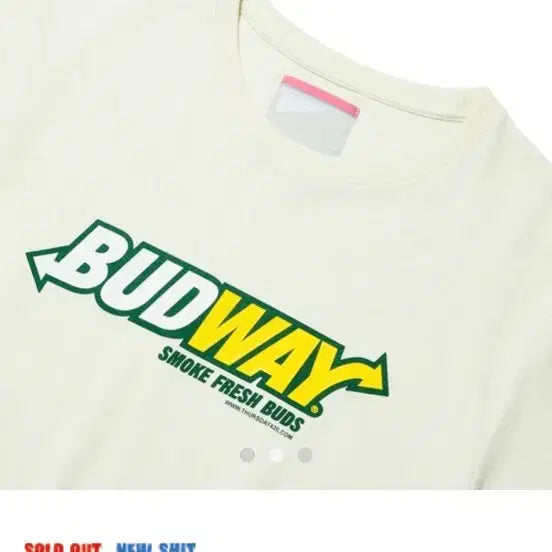 [BUNJANG] Budway Thursday Birdway T-Shirt XL / 떨스데이 빌스텍스 브랜드 버드웨이 티셔츠 budway thursday