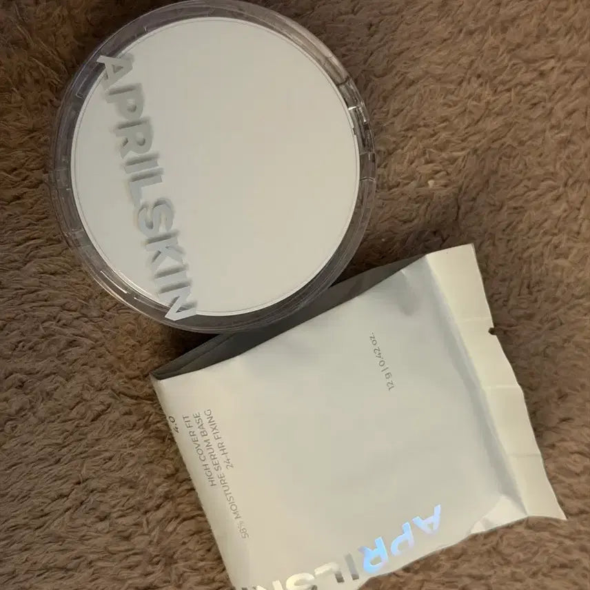 [BUNJANG] April Skin Magic Snow Cushion 4.0, Shade 21, Case with 2 Refills / 에이프릴스킨 매직스노우 쿠션 4.0 21호 본체케이스와 리필2개