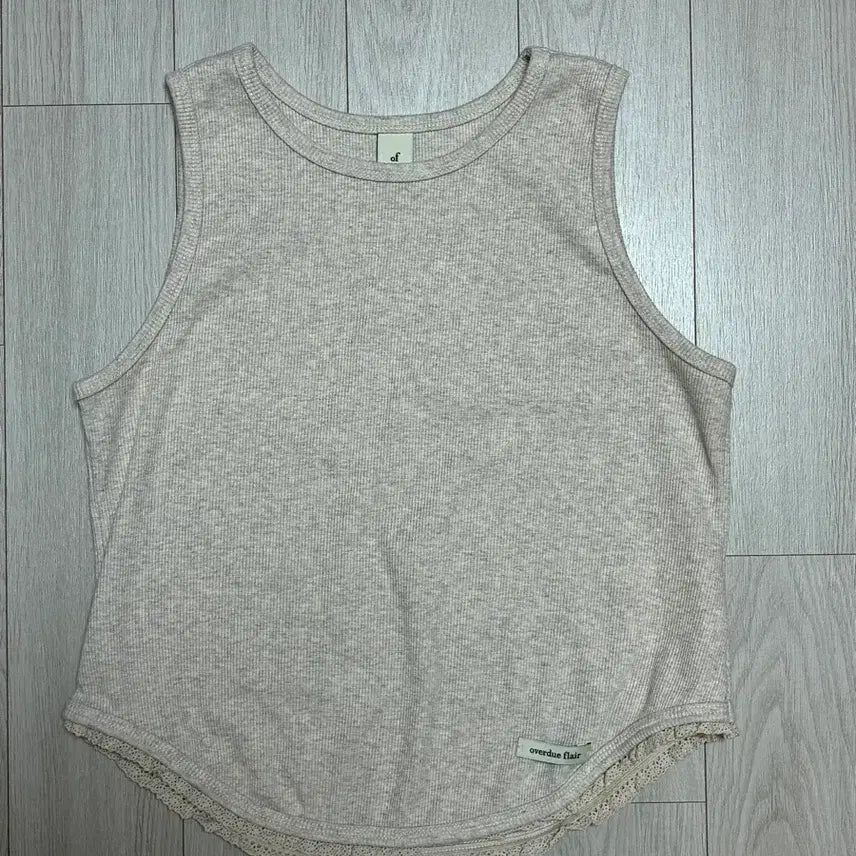 [BUNJANG] Overdue Flare Tank Top / 오버듀플레어 나시
