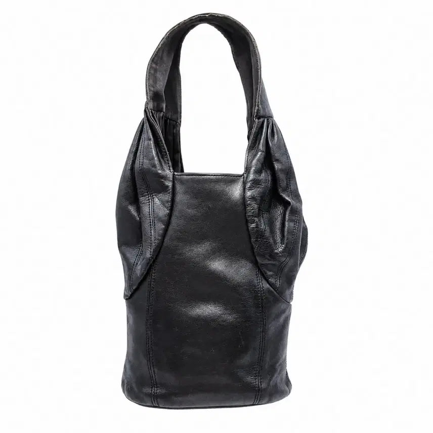 [BUNJANG] Yohji Yamamoto Y's Calfskin Bucket Tote Bag / 요지야마모토 와이즈 소가죽 양동이 토트백