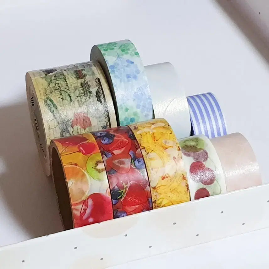 [BUNJANG] Namimami Tsutsumu Sandy Lion Japanese Masking Tape Set / 일본 마스킹테이프 마테 마테통 mt 고전문구 나미나미 츠츠무 마테컷 샌디라이온