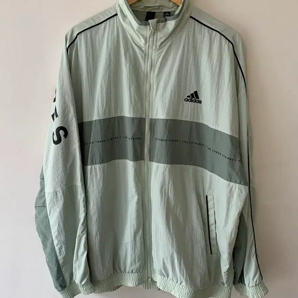 [BUNJANG] Adidas Windbreaker Mint XL / 아디다스 바람막이 민트